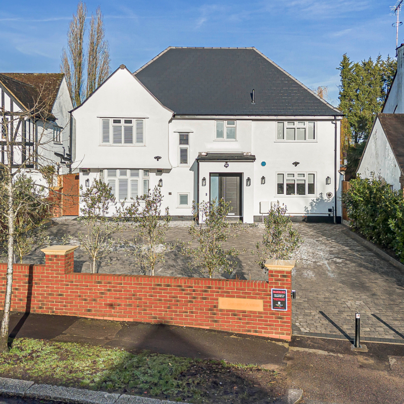 New home development, Hadley Wood, London