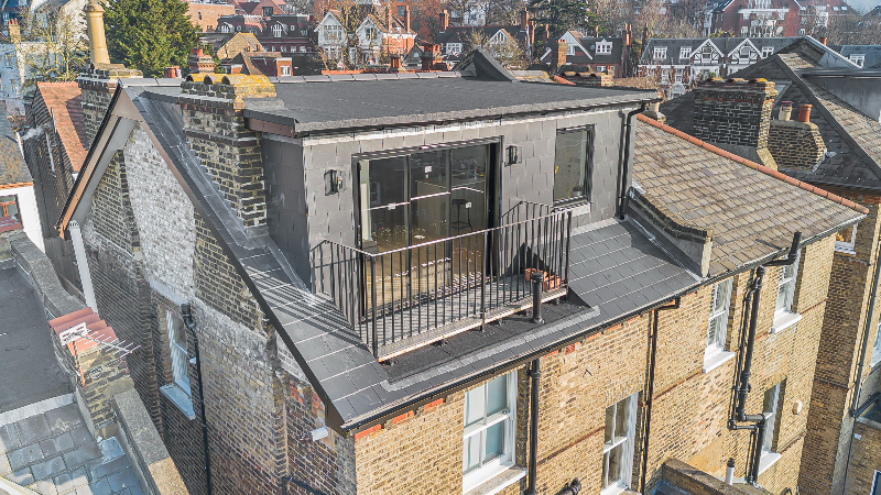 Mansard loft conversion, Hampstead, London