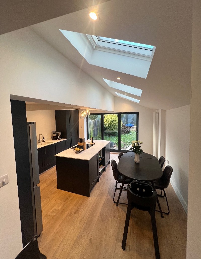 Side return extension, East Finchley, London